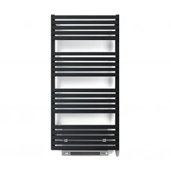 Sèche-serviette électrique soufflant noir - HxL 1185x500 - 1000 Watt - QUA1185/500SE8NBLO