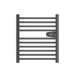 Sèche-serviette électrique sans fluide 300W H.62xL54cm BESTHERM HESTIA noir
