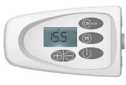 Sèche-serviette électrique sans fluide 500W H.98xL54cm BESTHERM HESTIA blanc