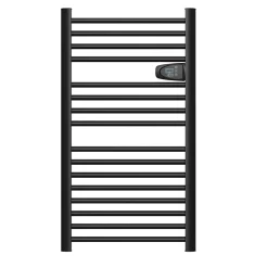 Sèche-serviette électrique sans fluide 500W H.98xL54cm BESTHERM HESTIA noir