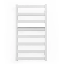 Sèche-serviette mixte blanc de 1150mm de haut et 600mm de large - 501 Watt - VIV1150/600KDZ8B