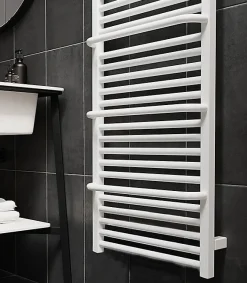 Sèche-serviette mixte blanc de 1700mm de haut et 600mm de large - 1031 Watt - LIM1700/600SOAV2B