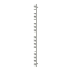 Sèche-serviette mixte blanc de 1420mm de haut et 440mm de large - 930 Watt - TYT1420/440SOAZ1B