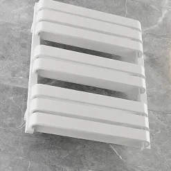 Sèche-serviette mixte blanc - (HxL) 1110x600mm - 1000 Watt - 924 Watt - WAR1110-600TBZ1B