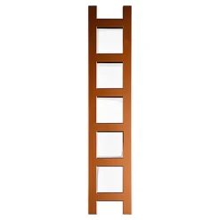 Sèche-serviette mixte cuivré de 1280mm de haut et 200mm de large - 251 Watt - EAS1280/200V2TCG