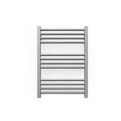 Sèche-serviette mixte gris de 900mm de haut et 580mm de large - 438 Watt - FIO900/580V2RGR