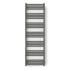 Sèche-serviette mixte gris de 1620mm de haut 630mm de large - 834 Watt - FIO1620/630Z8RGY