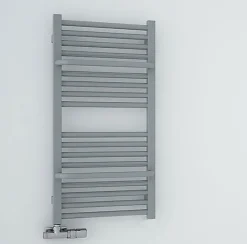 Sèche-serviette mixte gris de 1460mm de haut et 500mm de large - 748 Watt - LIM1460/500V27042
