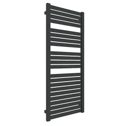 Sèche-serviette mixte noir - (HxL) 1260x440 mm - 500 Watt - 502 Watt - MAN1260-440Z8N