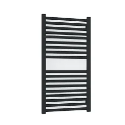 Sèche-serviette mixte noir - (HxL) 820x700 mm - 500 Watt - 547 Watt - LIM820-700Z1N
