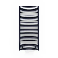 Sèche-serviette mixte noir - (HxL) 1479x400 mm - 600 Watt - 573 Watt - DOM1479-400V2N