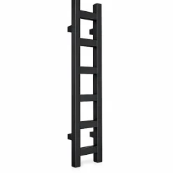 Sèche-serviette mixte noir - (HxL) 1600x200 mm - 300 Watt - 325 Watt - EAS1600-200V2N