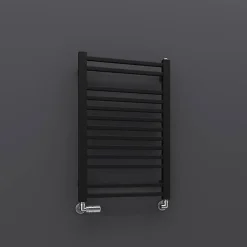 Sèche-serviette mixte noir - (HxL) 760x500 mm - 300 Watt - 320 Watt - BON760-500Z8N