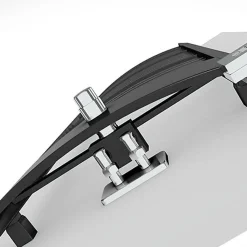 Sèche-serviette mixte noir - (HxL) 860x500 mm - 400 Watt - 430 Watt - DEX860-500PZ1N