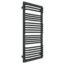 Sèche-serviette mixte noir - (HxL) 600x450 mm - 300 Watt - 308 Watt - POC600-450V2N