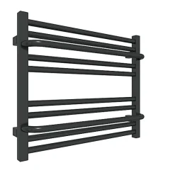 Sèche-serviette mixte noir - (HxL) 500x500 mm - 200 Watt - 241 Watt - LIM500-500Z8N