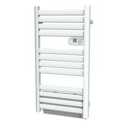 Sèche-serviettes avec soufflerie Mestia blanc 500W + soufflerie 1000W
