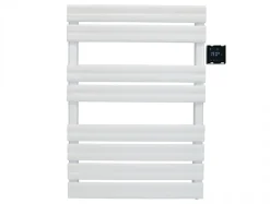 Sèche-serviettes blanc commande sans fil 500W