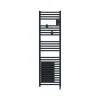 Sèche-serviettes connecté Riva 5 Etroit avec soufflerie 1500W Ardoise - THERMOR - 471654