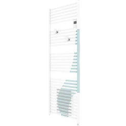 Sèche-serviettes connecté Riva 5 Etroit 500W Noir carbone - THERMOR - 471656