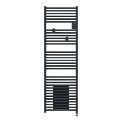 Sèche-serviettes connecté Riva 5 avec soufflerie 1750W Gris ardoise - THERMOR - 471639