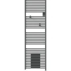 Sèche-serviettes connecté Riva 5 avec soufflerie 2000W Gris menhir - THERMOR - 471644