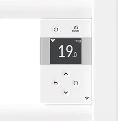 Sèche-serviettes connecté Riva 5 Etroit 300W Blanc brillant - THERMOR - 471659