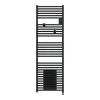 Sèche-serviettes connecté Riva 5 avec soufflerie 1750W Noir carbone - THERMOR - 471640