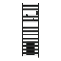 Sèche-serviettes connecté Riva 5 avec soufflerie 1750W Noir carbone - THERMOR - 471640
