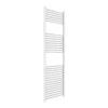 Sèche-Serviettes De Salle De Bain 50X150 En Acier Blanc