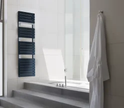 Sèche-serviettes eau chaude en acier Sauter Asama anthracite 510W