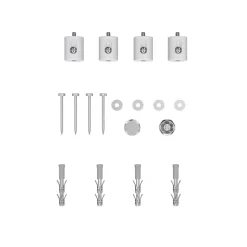 Sèche-serviettes eau chaude en acier GoodHome Aspley blanc 485W