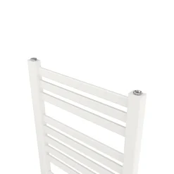 Sèche-serviettes eau chaude en acier GoodHome Aspley blanc 485W