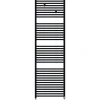 Sèche-serviettes eau chaude Riva 4 924W avec collecteurs noir - THERMOR - 471614