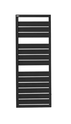 Sèche-serviettes eau chaude en acier Acova Astrakan noir 608W