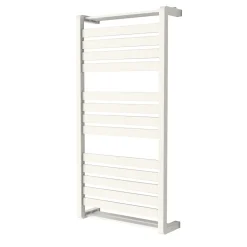 Sèche-serviettes eau chaude en acier GoodHome Loreto vertical blanc 546 W