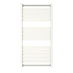 Sèche-serviettes eau chaude en acier GoodHome Loreto vertical blanc 546 W