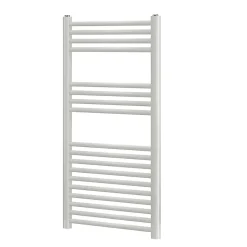 Sèche-serviettes eau chaude en acier Blyss blanc 411W