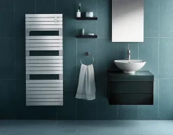 Sèche-serviettes eau chaude en acier Sauter Asama blanc 510W