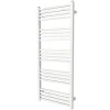 Sèche-serviettes eau chaude en acier GoodHome Duala blanc 20 barres - 438 W