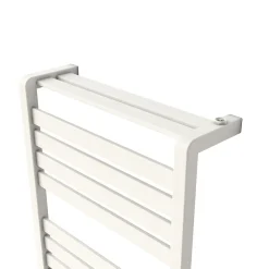 Sèche-serviettes eau chaude en acier Goodhome Loreto vertical blanc 679 W