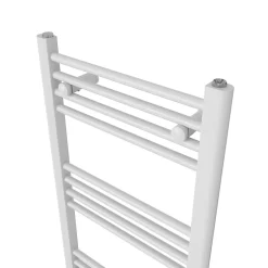 Sèche-serviettes eau chaude plat en acier Flomasta blanc 609W