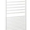 Sèche-serviettes eau chaude en acier Acova Angora blanc 946W