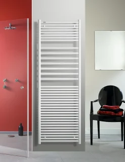 Sèche-serviettes eau chaude en acier Acova Angora blanc 946W