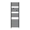 Sèche-serviettes eau chaude Riva 4 717W avec collecteurs noir - THERMOR - 471613