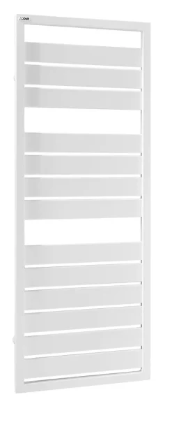 Sèche-serviettes eau chaude en acier Acova Astrakan blanc 608W
