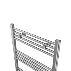Sèche-serviettes eau chaude en acier Flomasta argent 415W
