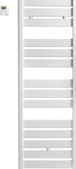 Sèche-serviettes inertie fluide - 750W - blanc - Acova