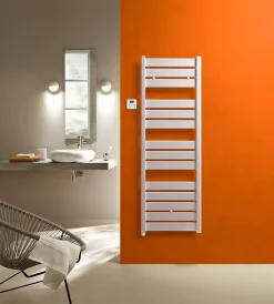 Sèche-serviettes inertie fluide - 750W - blanc - Acova