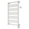 Sèche-serviettes électrique à inertie fluide GoodHome Hyana blanc 500W